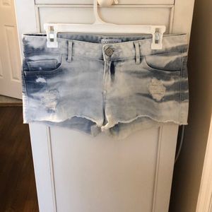 Express low rise shorts